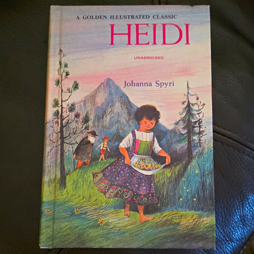 Heidi golden illustrated - a,
